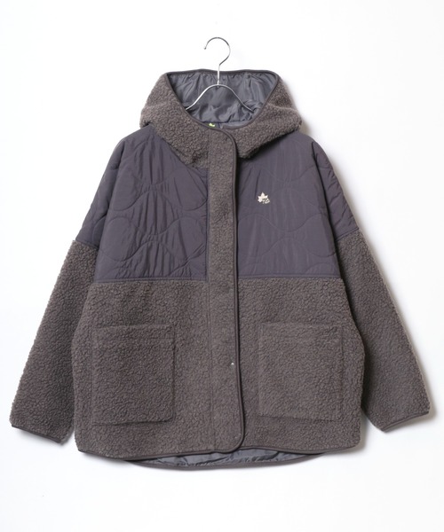 LOGOS ブルゾン アウター 2025AW LOGOS/ロゴス シープボア×ウェーブ