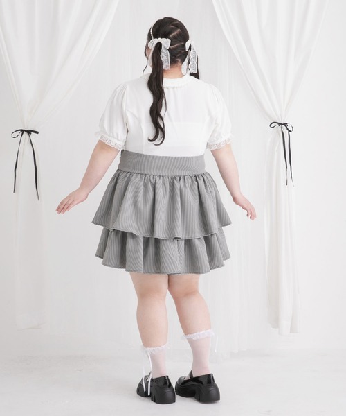 DearMyLoveRose スカート 「4L~6L」レースアップコルセット
