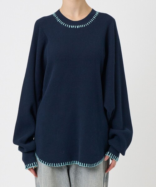soduk  thermal knit pullover Ns様 ニット 「soduk⁄スドーク」thermal knit pullover⁄ニット