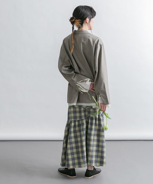 KBF（ケービーエフ） スカート スリーブノットチェックスカート