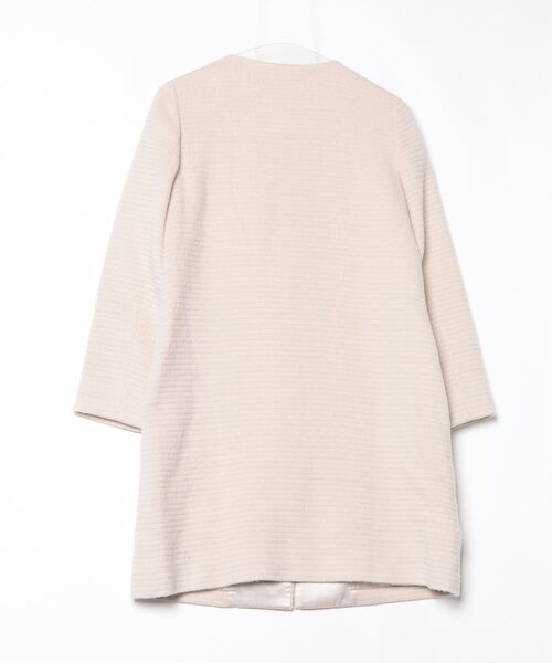 UNITED ARROWS（ユナイテッドアローズ） ノーカラーコート 36 ベージュ