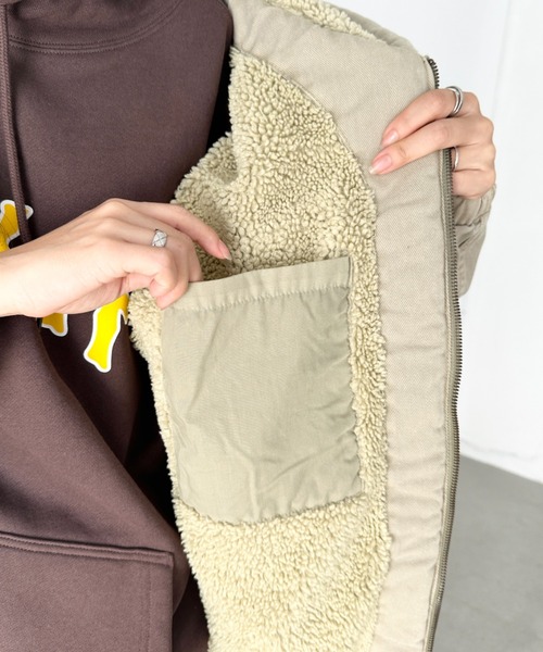 HUF（ハフ） パーカー /WHAT A JUNGLE DENIM WORK JACKET/ルーズ