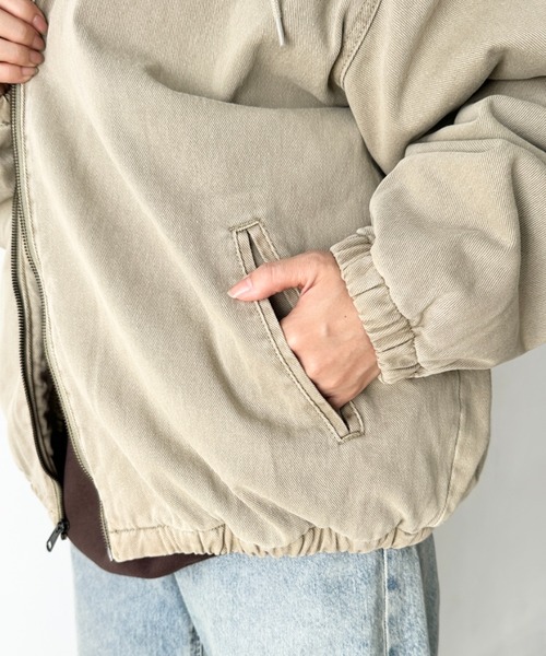 HUF（ハフ） パーカー /WHAT A JUNGLE DENIM WORK JACKET/ルーズ