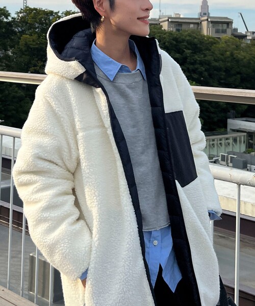 TAION（タイオン） ダウンコート S ホワイト系その他4 レディース