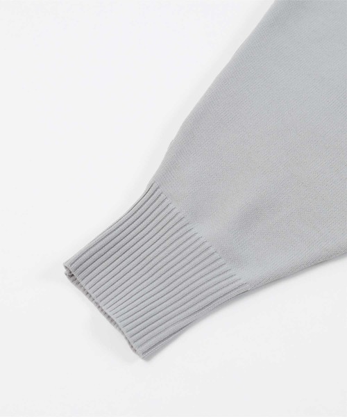 「ur's」 ドルマンスリーブニット L アイボリー レディース_画像6