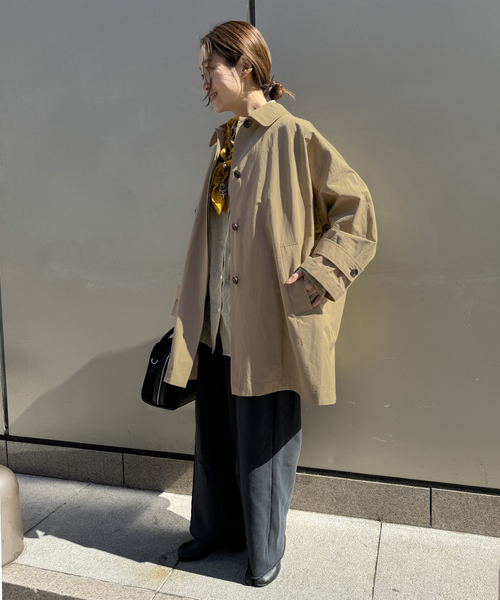 JOURNAL STANDARD コットンリネンワイドコート JOURNAL STANDARD コットンリネンワイドコート