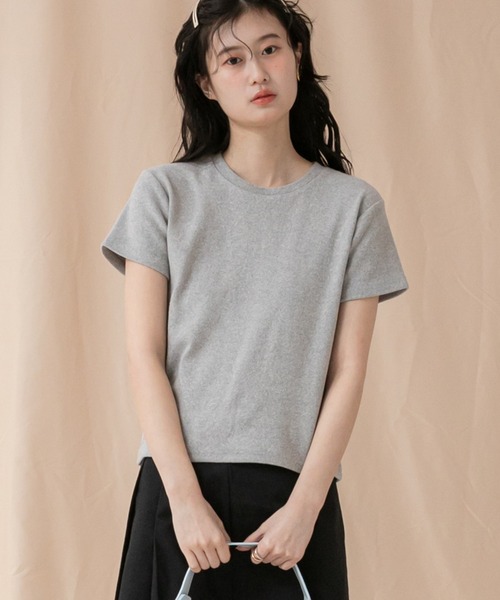 HEILIS（ヘイリス） tシャツ コンパクトTシャツカットソー/シンプル