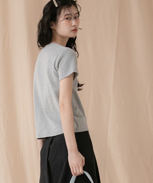 HEILIS（ヘイリス） tシャツ 半袖 コンパクトTシャツカットソー