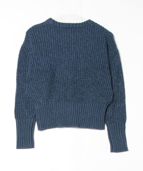 「3rd by VANQUISH」 長袖ニット FREE ブルー レディース_画像2