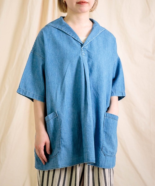 Brocante ブラウス シャツ 夏 「Brocante / ブロカント」 ライトオンス