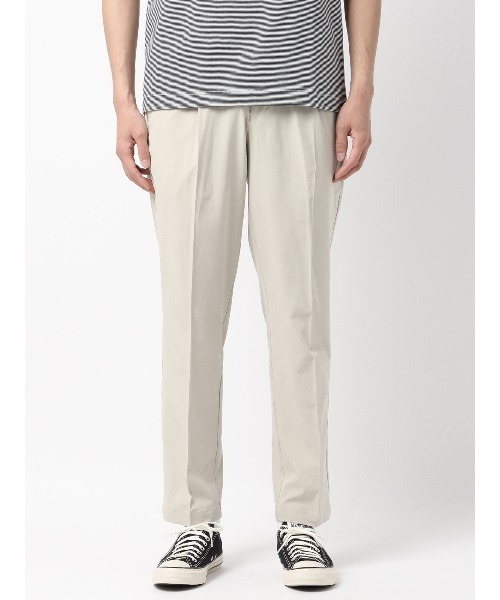 スラックス PERFORMANCE PANTS タックテーパードパンツ ウォッシャブル