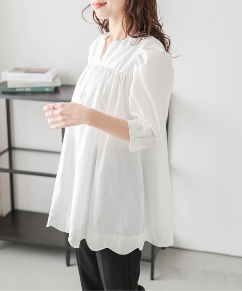ミゼール　キーネックチュニック 楽天市場】キーネックチュニック／ミゼール（missel） : 丸井