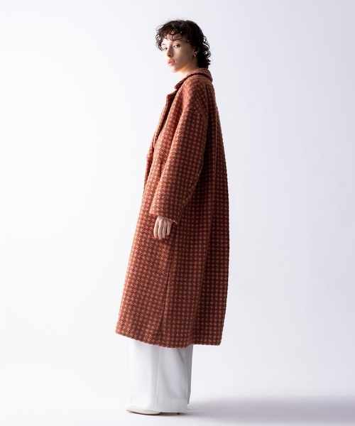 「NOISE MAKER」 チェスターコート 38 キャメル レディース_画像7
