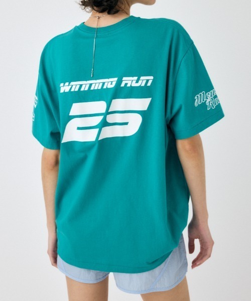 MOUSSY tシャツ HONDA RACING BIG Tシャツ レディース