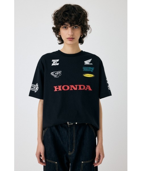 MOUSSY tシャツ HONDA RACING BIG Tシャツ レディース
