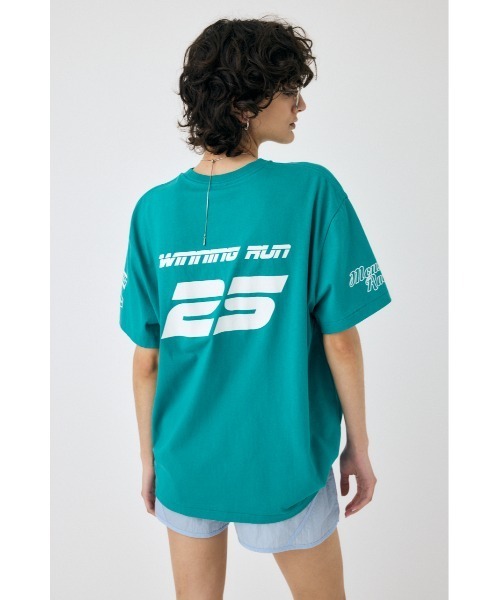 MOUSSY tシャツ HONDA RACING BIG Tシャツ レディース