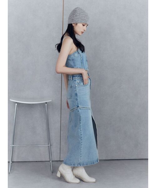 soor ploom⭐︎デニムスカート 新品タグ付き】soor ploom デニムスカート（Soor Ploom＊デニム
