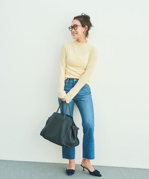 [A part by] обработка Denim брюки MEDIUM голубой женский 