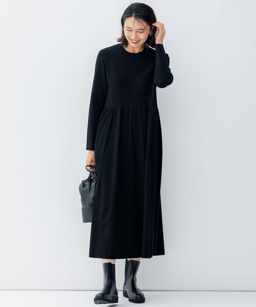 23区 「23区」 ニットワンピース 40 レッド レディース : ZOZOTOWN