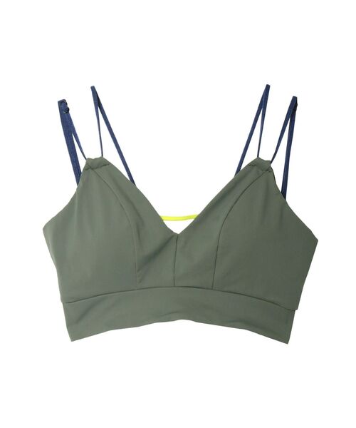 高品質 BACK 水着 UN3D. LINE TOP「セットアップ着用可能 BRA 下着・アンダーウェア
