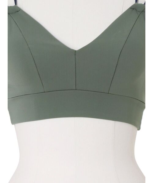 UN3D. 水着 BACK LINE BRA TOP「セットアップ着用可能