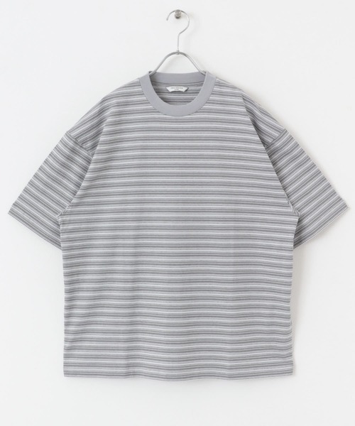 URBAN RESEARCH DOORS tシャツ メランジボーダー ショート