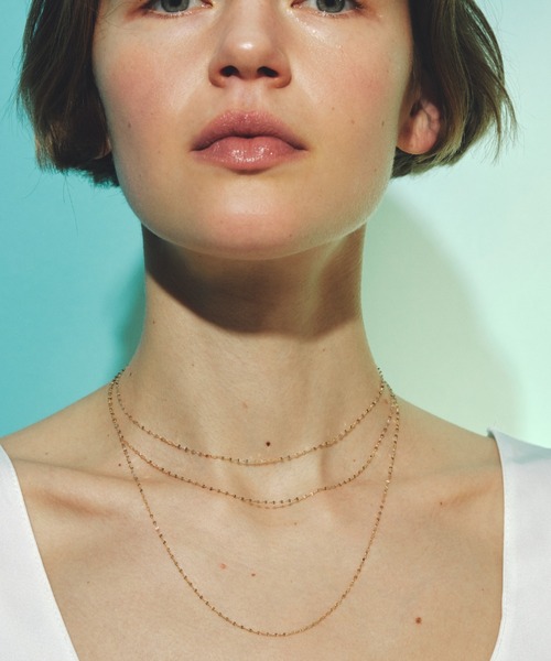 アクセサリー les bonbon liquid matinee necklace les bonbon（ルボンボン） ネックレス 「les bonbon」K18 alexandra