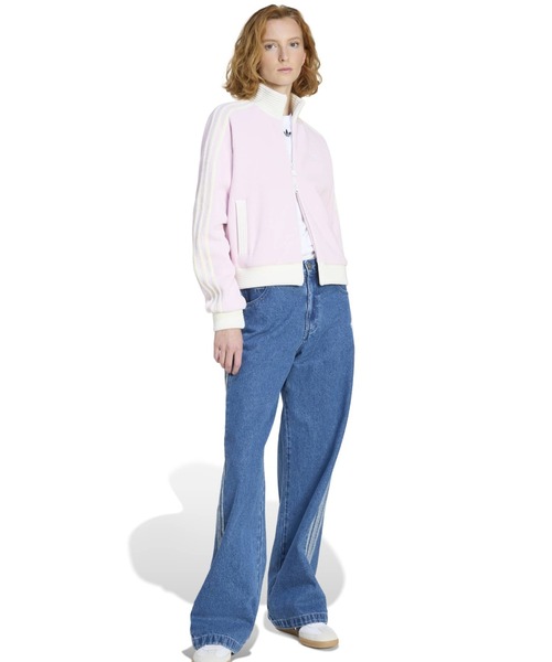 adidas（アディダス） コート アウター adidas VELOUR KNIT TRACK TOP