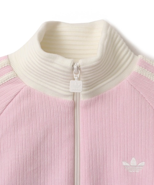 adidas（アディダス） コート アウター adidas VELOUR KNIT TRACK TOP