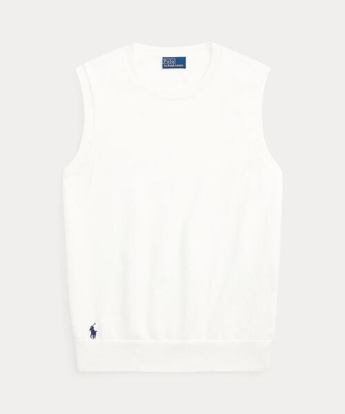 POLO RALPH LAUREN ニット セーター スリーブレス クルーネック