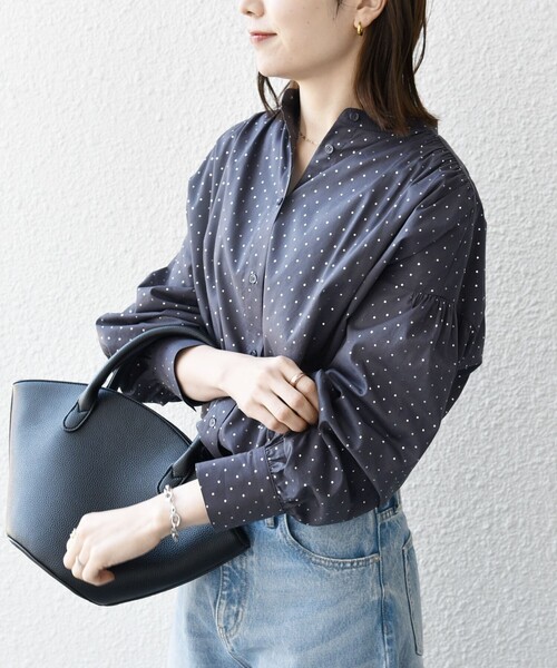 「SHIPS any」 長袖シャツ ONE SIZE オフホワイト レディース SHIPS any 「SHIPS any」 長袖シャツ ONE SIZE オフホワイト