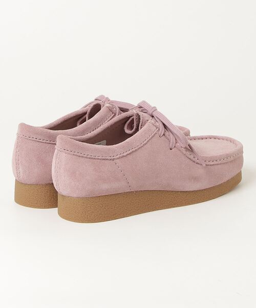 クラークス　ワラビー　ピンク　26.5 美品 Wallabee.2604 / レディースワラビー2604 （ブライトピンク