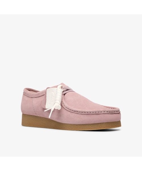 CLARKS ORIGINALS ワラビー ピンク CLARKS/クラークス Wallabee ワラビー レディース SUEDE