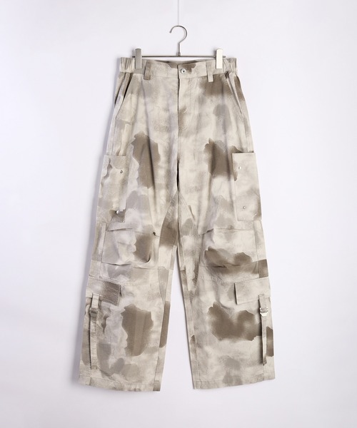 WESTSEA（ウエストシー） カーゴパンツ 迷彩/カモフラ ムラ染め加工