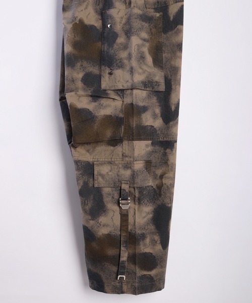 WESTSEA(ウエストシー) カーゴパンツ 迷彩/カモフラ ムラ染め加工 WESTSEA(ウエストシー) カーゴパンツ 迷彩/カモフラ ムラ染め加工