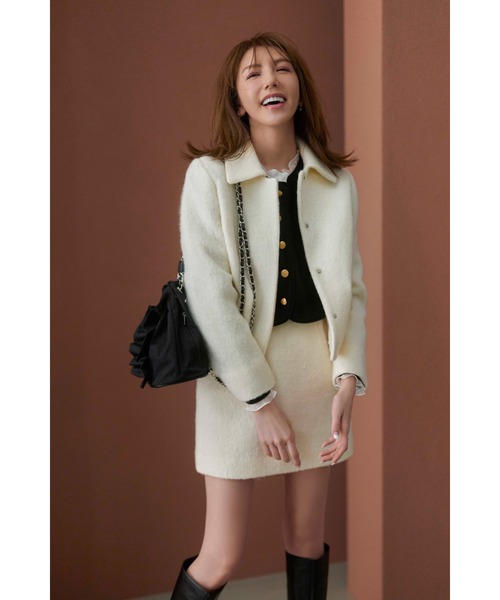 最終値下げ！CELFORD ステンカラーショートジャケット セール】ステンカラーショートジャケット（ブルゾン）｜CELFORD（セル