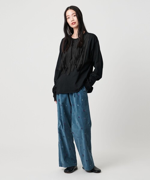 dahl'ia tシャツ 「dahl'ia」リメイク ロングスリーブ
