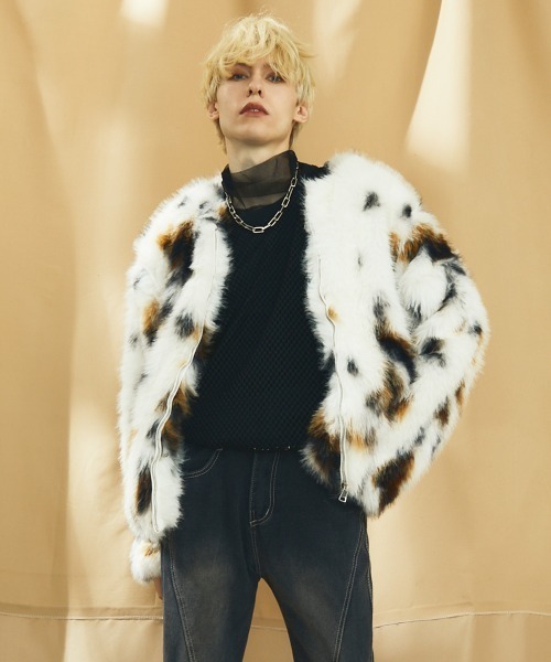 「Shoowtime」 ブルゾン MEDIUM ホワイト メンズ_画像2