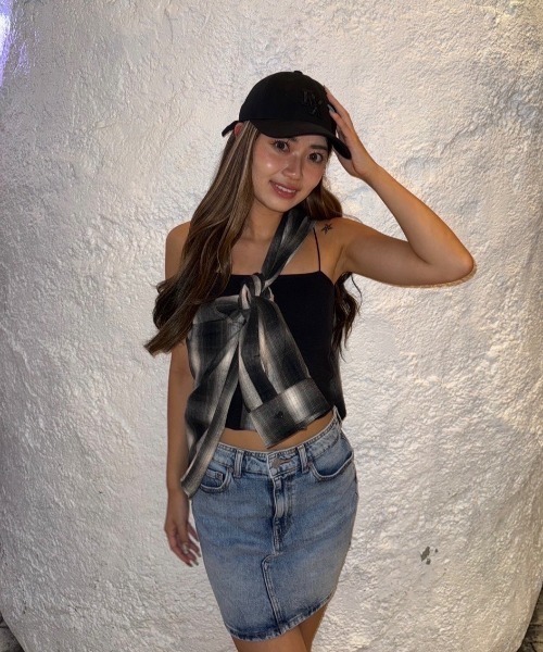 ロキシー　デニムスカート ミニスカート　ROXY ROXY（ロキシー） スカート RAIN MINI SKIRT BEAU/ロキシーデニム