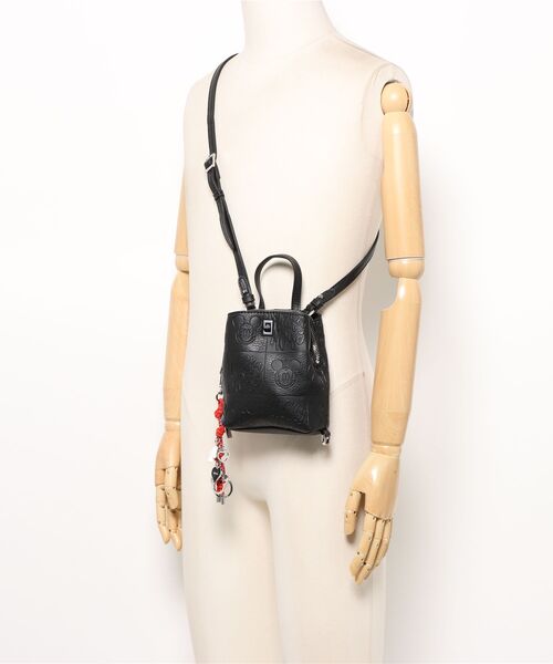 【定価15900円】　未使用　デシグアル　ディズニー　ミッキー バック　12 Desigual｜ミッキーマウスプリントショルダーバッグ ミニ