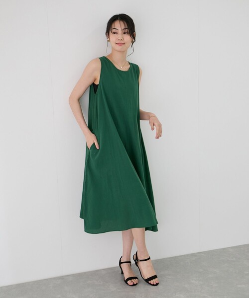 JAYRO（ジャイロ） ワンピース Aラインノースリーブワンピース