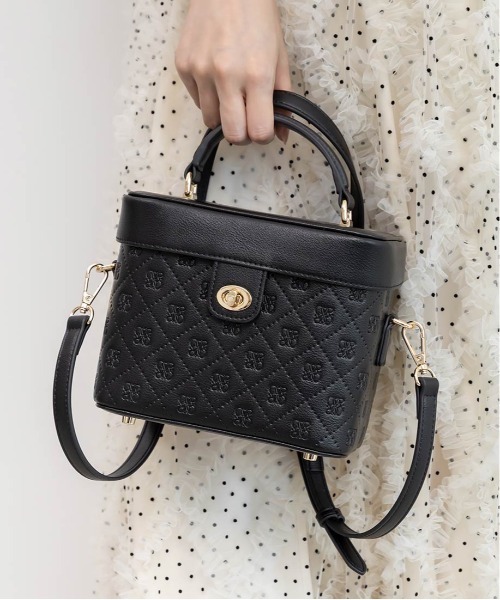 RANDA（ランダ） ショルダーバッグ バッグ 2WAY 型押しデザイン