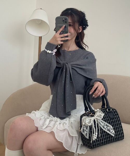 MAJESTIC LEGON（マジェスティックレゴン） ニット セーター 「WEB限定