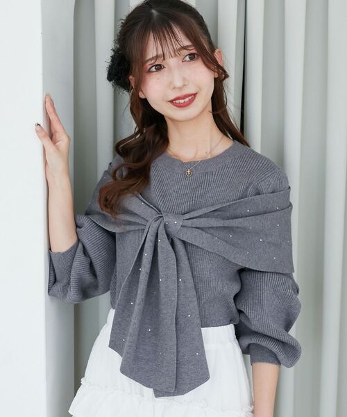 MAJESTIC LEGON（マジェスティックレゴン） ニット セーター 「WEB限定