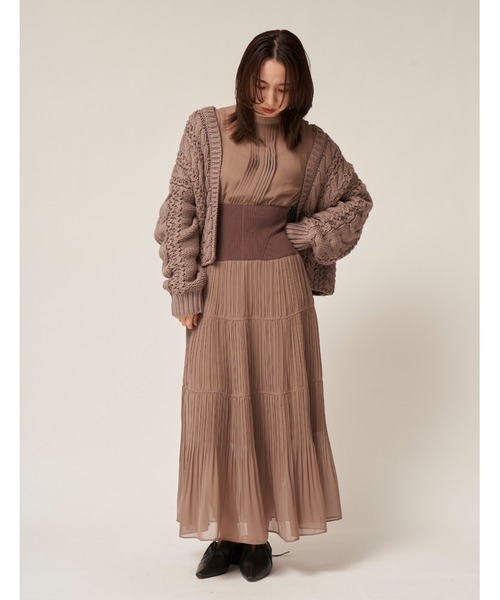 FRAY I.D（フレイ・アイディー） 長袖ワンピース 1 ブラック