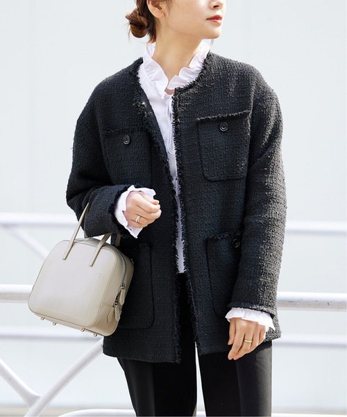 ジャーナルスタンダード　ノーカラージャケット JOURNAL STANDARD 「JOURNAL STANDARD」 ノーカラージャケット FREE