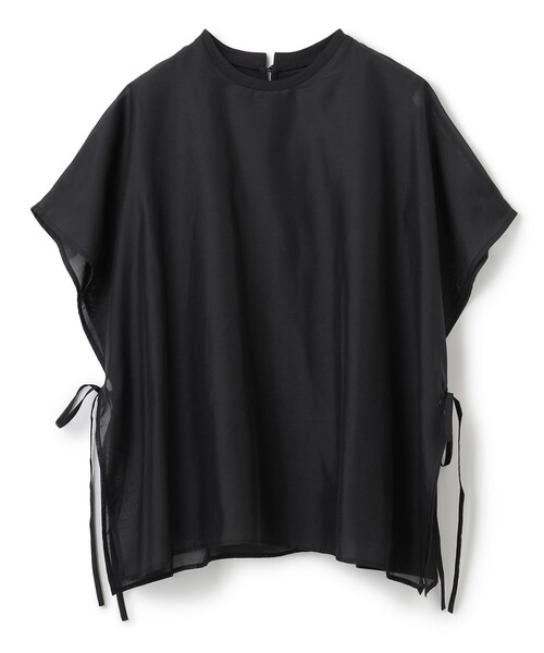 「UNFILO」 半袖ブラウス SMALL ブラック レディース_画像7