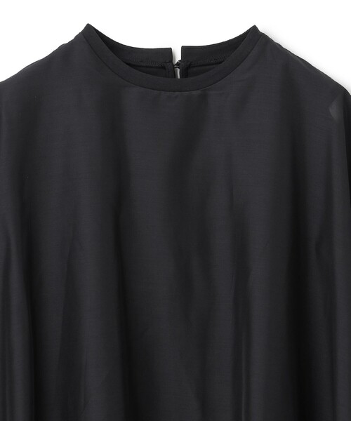 「UNFILO」 半袖ブラウス SMALL ブラック レディース_画像9