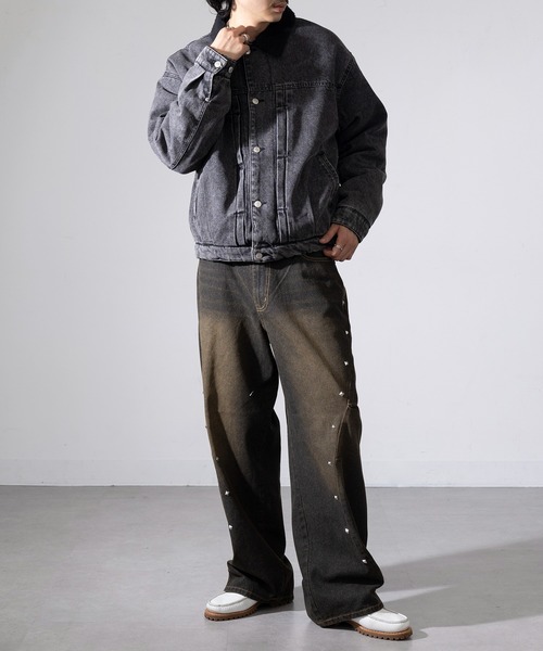 MAGASIN DE MODE Brew デニムジャケット gジャン 「MAGASIN DE MODE