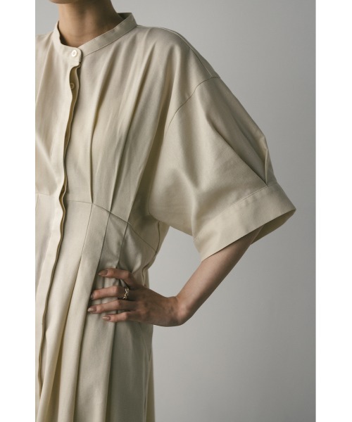 「STYLEMIXER」 半袖ワンピース MEDIUM ベージュ系その他 レディース_画像6